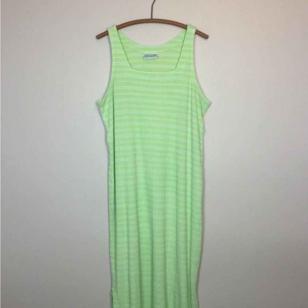FRESH PRODUCE Ribbed Jersey Knit Maxi Dress  XL